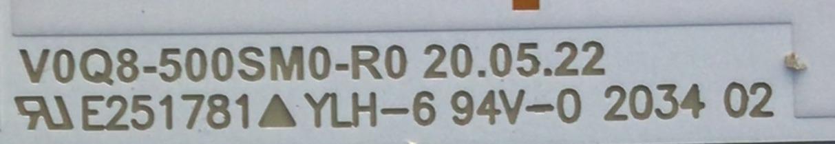 KIT DE LED'S PARA TV SAMSUNG ((INCOMPLETO SOLO 16  PIEZAS)) / NUMERO DE PARTE BN96-51978A / 51978A / V0Q8-500SMO-R0 / PANEL CY-TT050HMAV1H / MODELO QN50Q80TAFXZA / NOTA IMPORTANTE:KIT CONSTA DE 20 PIEZAS EN TOTAL - Imagen 2